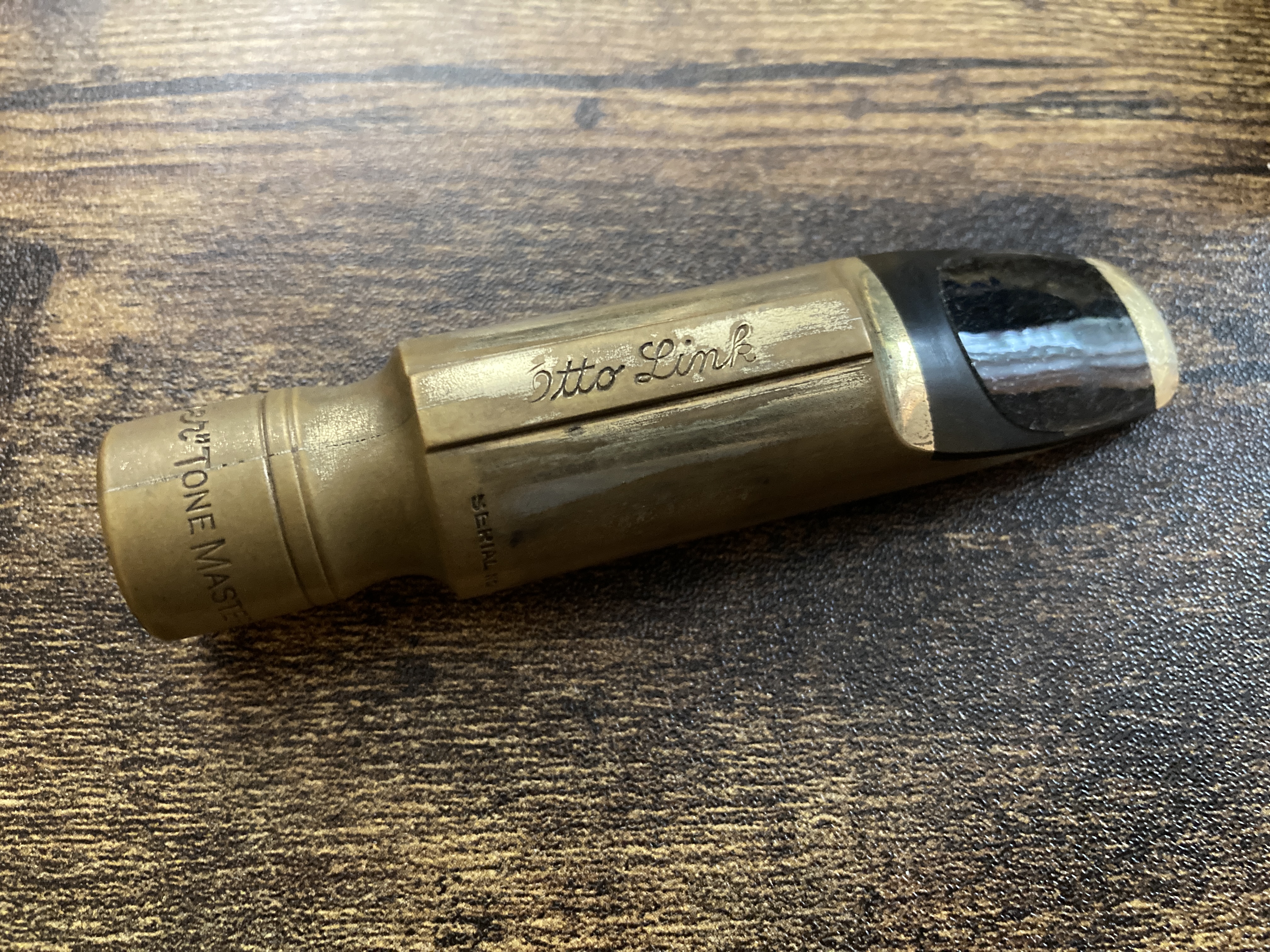 Otto Link Double Ring NY .100 Marinated & Excellent Rarity